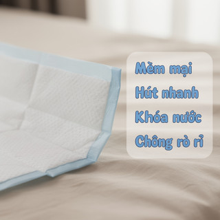 Tấm lót giường dùng một lần dành cho người lớn Chống thấm nước Thoáng khí Siêu thấm Chăm sóc điều dưỡng Người cao tuổi