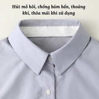 Miếng Dán Cổ Áo Sơ Mi Chống Bẩn Và Mồ Hôi Dán Mũ Bảo Hộ Tiện Dụng