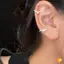 Bông tai màu bạc cá tính - quà tặng hoàn hảo