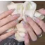 2025 Đuổi Ánh Sáng Nhấp Nháy Sequins Series Móng Tay Chất Liệu Hỗn Hợp Kim Sa Lấp Lánh Màu Hồng Trang Trí Móng Tay
