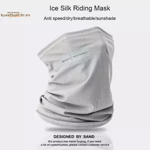 TRTR Ice Silk Sweat Collar Sunblo Ne Mask Thoáng Khí Qui Sấy Có Thể Giặt Mặt nạ thể thao ngoài trời để đi xe đạp và đi bộ đường dài VN