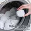 TRTR 5 Chiếc Chống Cuộn Dây Giặt Bóng Tròn Trắng Nguyên Chất Magic Làm Sạch Trống Máy Giặt Để Loại Bỏ Bụi Bẩn Và Thắt Lưng VN