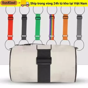 SUNKISSD 1 / 2 Dây đeo đàn hồi hành lý, Dây nối hành lý đa năng có thể điều chỉnh, Vali du lịch có thể tái sử dụng Phụ kiện Luggag