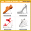 Như Giày Mall Giày Đế Giày Sneaker Ngắn Gót Hai Lớp Hỗ Trợ 2 Chiếc khxinggao
