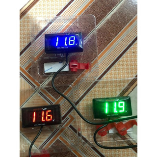 Đồng hồ báo volt koso 5v-150v xe điện,xe máy điện 133,xmen, gogo, vespa các loại Phụ Kiện Phụ Tùng