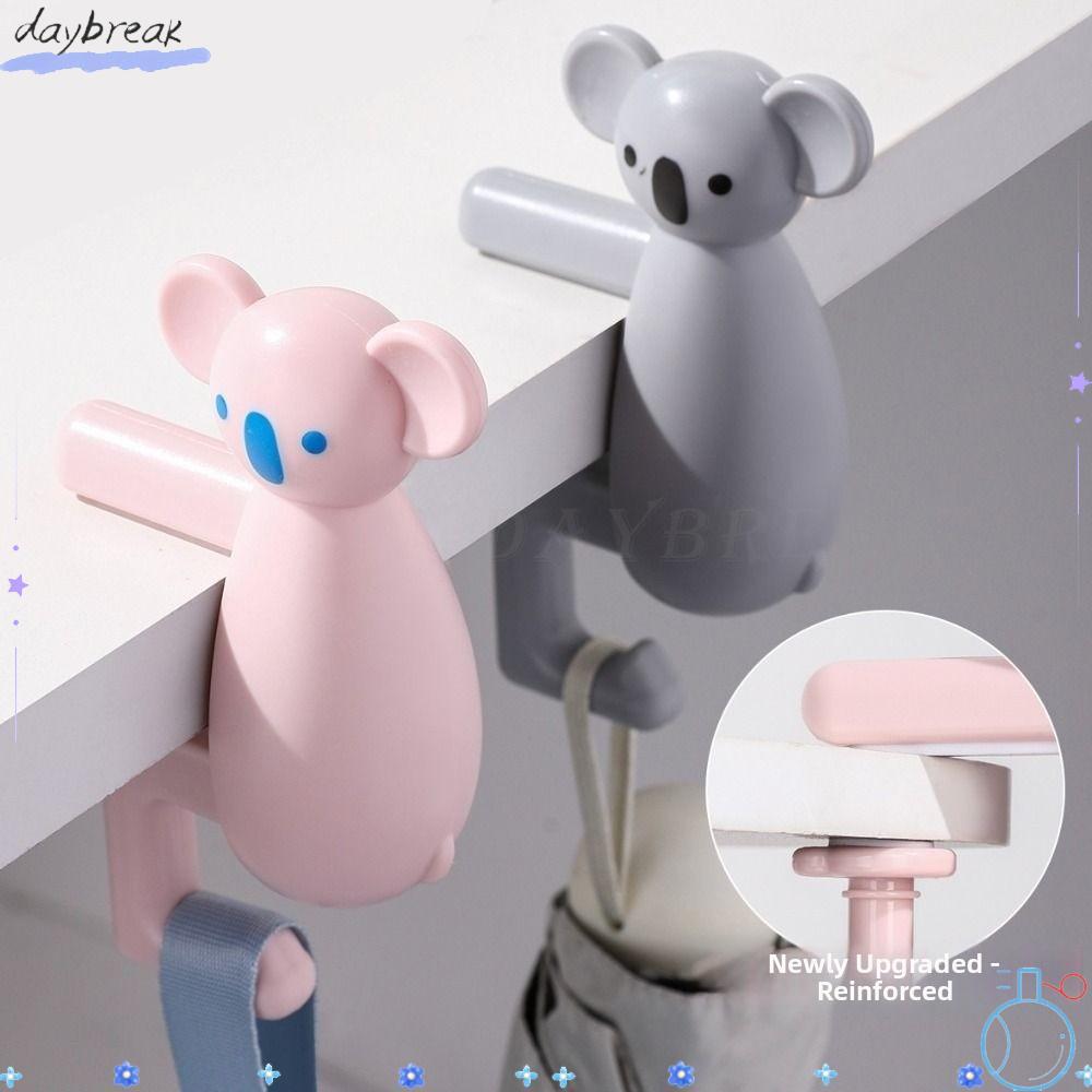 Giá đỡ túi đựng bàn DAYBREAK, Móc treo bên bàn động vật hoạt hình có thể điều chỉnh, Giá đỡ móc túi xách bền đa chức năng sáng tạo