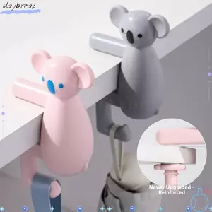 Giá đỡ túi đựng bàn DAYBREAK, Móc treo bên bàn động vật hoạt hình có thể điều chỉnh, Giá đỡ móc túi xách bền đa chức năng sáng tạo