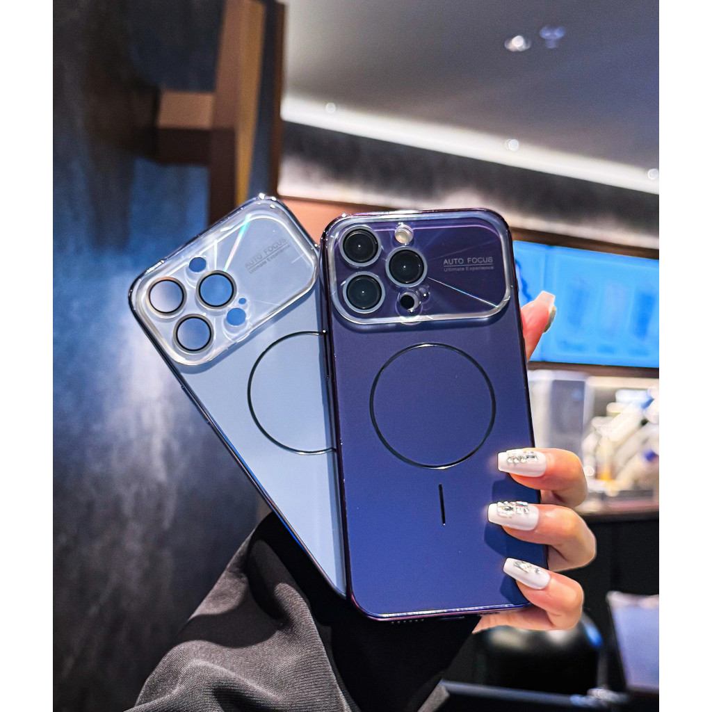 Ốp điện thoại từ tính iPhone 17 Pro Max Vỏ bảo vệ tản nhiệt Cửa sổ lớn, Bảo vệ toàn diện, Tương thích với iPhone 16 Pro Max, Vỏ iPhone 16 mới, 15 Pro Max, iPhone 13