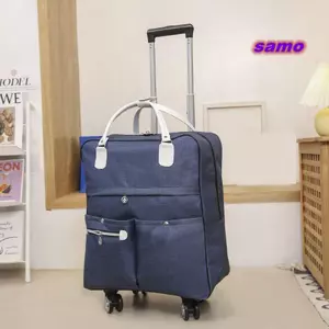 Túi hành lý gấp SAMO, Vali du lịch có thể mở rộng chống nước, Túi nhiều túi có bánh xe Hành lý lăn di động