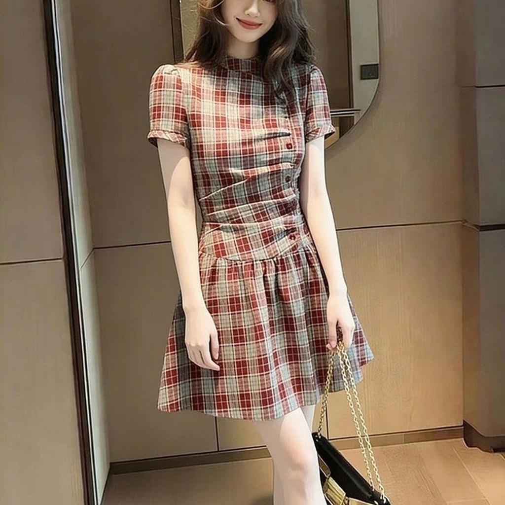 [Giảm giá 50%] Váy hâm mộ nữ thần nổi tiếng sang trọng kiểu Pháp Cao cấp tinh tế Đơn giản tinh tế Tinh tế Decent Thời trang Tất cả @ -