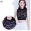 XOITOP Nữ Cổ Giả Ren Trắng Hoa Có Thể Tháo Rời Cổ Giả Áo Sơ Mi Có Thể Tháo Rời Cổ Dây Buộc Áo Len Trang Trí VN