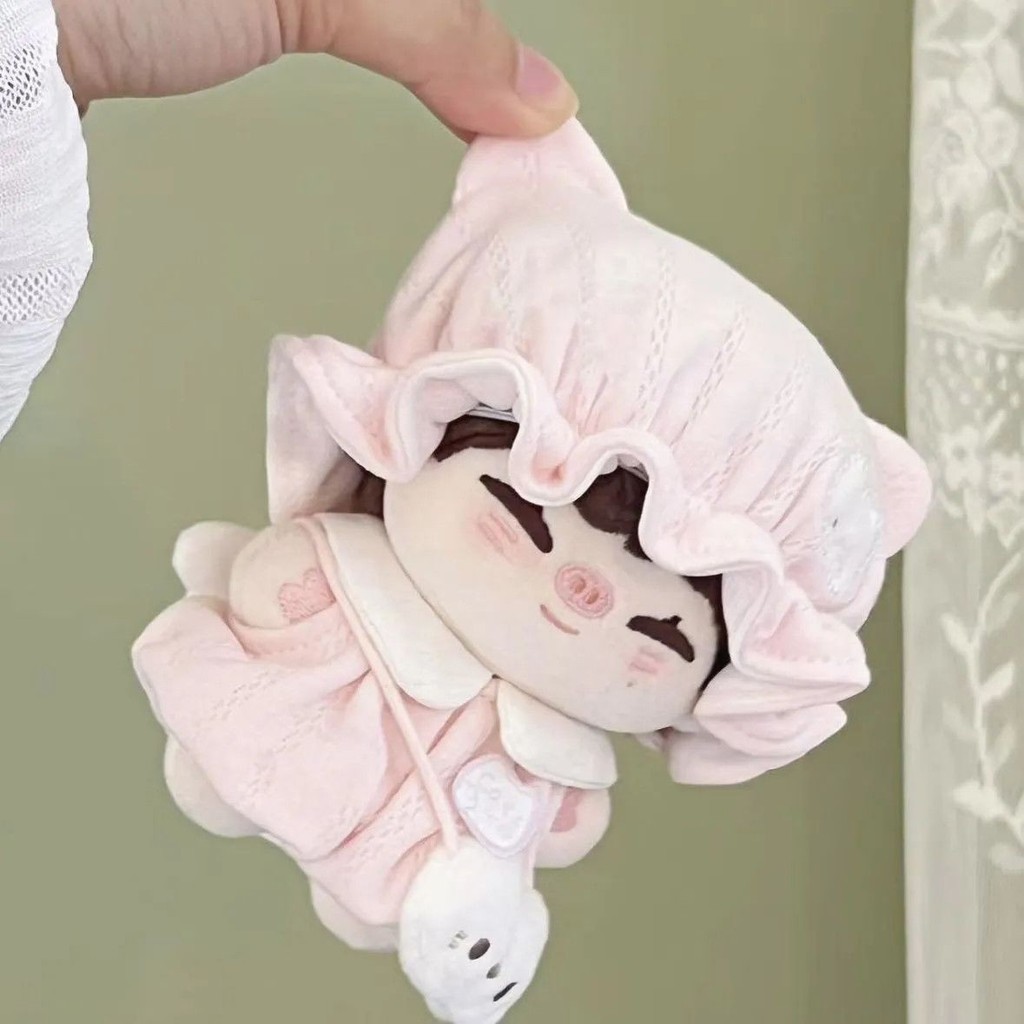 10cm Giấc Mơ Ngọt Ngào Thiên Thần Mèo Cotton Quần Áo Búp Bê Công Chúa Dễ Thương Quần Áo Bé Thời Gian Thử Siêu Dễ Thương Phong Cách Mục Vụ Quần Áo Bé 5.4