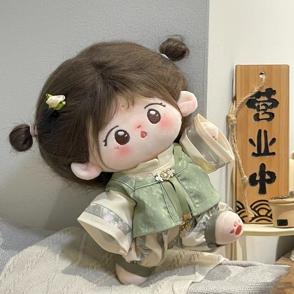 20cm Cotton Búp Bê Quần Áo Hanfu Cổ Phong Cách Trung Hoa Phù Hợp Với Búp Bê Thay Thế Quần Áo Phong Cách Trung Hoa Thỏ Huajian Không Có Thuộc Tính 5.4