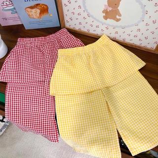 Q14-[tomnaukids] Quần suông carro cho bé gái size từ 9-36Kg