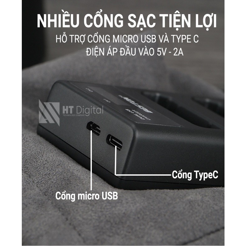 Pin Sạc Máy Ảnh Sony NP-FW50 Beston Dùng Cho Máy Ảnh Sony A6000 A6300 A6500 A7 A7 II A7R A7S,  NEX-3, Nex5..