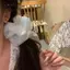 AqToCna 1 Cái Bầu Không Khí Mùa Hè Cá Vàng Xanh Ruột Lớn Gói Tóc Lưới Trong Suốt Vòng Tóc Nữ Thiết Kế Cảm Giác Đàn Hồi Phụ Kiện Tóc AqToCna