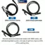 Cáp hàn MAKY 5 / 7 / 10 M + Cáp nối đất Bộ 2 / 3 Mbo có giá đỡ điện cực và đầu nối Bộ cáp hàn đa năng VN