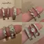 AqToCna 3 Chiếc Punk Zircon Nhẫn Kim Loại Bộ Dành Cho Nữ Đơn Giản Pha Lê Hình Học Rộng Mở Nhẫn Tối Giản Màu Bạc Thẩm Mỹ Nhẫn AqToCna