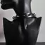 AqToCna Da PU Choker Nelace Dành Cho Nữ Thoáng Mát Punk Gothic Biker Cổ Áo Đính Ro Nelace Rave Trang Sức AqToCna