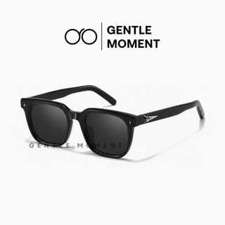 Kính râm gọng vuông nam nữ GENTLE MOMENT kính mát chống tia UV chống nắng chống bụi phong cách thời trang GM9547
