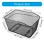 Shas Iron Xe Đạp Xây Dựng Phía Sau Giỏ Hàng Đa Năng Xe Đạp Phía Sau Giỏ Để Đi Xe Đạp Gấp Xe Đạp Leo Núi