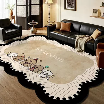 Thảm cửa vào (Thảm & Thảm) Thảm trải sàn phòng ngủ Thảm phòng khách Sofa đơn giản Chăn bàn cà phê Thảm phòng ngủ hoạt hình Thảm bền Nghiên cứu Thảm chăm sóc dễ dàng Tùy chỉnh 05 / 6 PD05 / 6