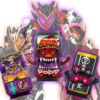 Dark Gochizo Kamen Rider bitter Gavv Keychain Series | Gantungan Kunci Kamen Rider Gavv Ganci Acrylic Custom Bolak Balik