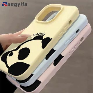 Ốp Điện Thoại Gấu Trúc Dễ Thương Cho iQOO Neo 11 10 9 9S 8 Pro Plus 10R Vỏ Mềm Màu Kẹo Hoạt Hình Mờ