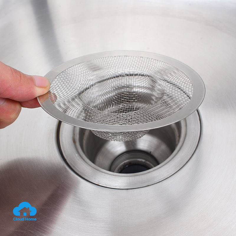 🌤️COD🌤️Dụng cụ lọc rác bồn rửa chén inox loại đẹp Ống Thoát Nước Nhà Bếp 5/7/9cm