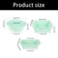 Cc Khuôn Làm Bánh Silicon Chịu Nhiệt Hình Chữ Nhật Và Tròn Bộ Khuôn Nướng Linh Hoạt Máy Nướng Cho Bánh Ngọt Tự Chế