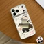 Ốp Điện Thoại Gương Chó Con Dễ Thương Cho iQOO Neo 10 10R 9 9S Pro Plus 8 Pro 5G 4G Vỏ Sang Trọng Hoạt Hình Chó Ins Phong Cách Bạc Trang Điểm Vỏ Mềm