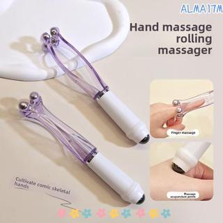 Máy mát xa khớp ngón tay ALMA1, Giảm mỏi ngón tay Máy mát xa ngón tay con lăn hai cánh, Di động Dễ dàng sử dụng Thúc đẩy lưu thông máu Máy mát xa bấm huyệt Công cụ cứu trợ con lăn