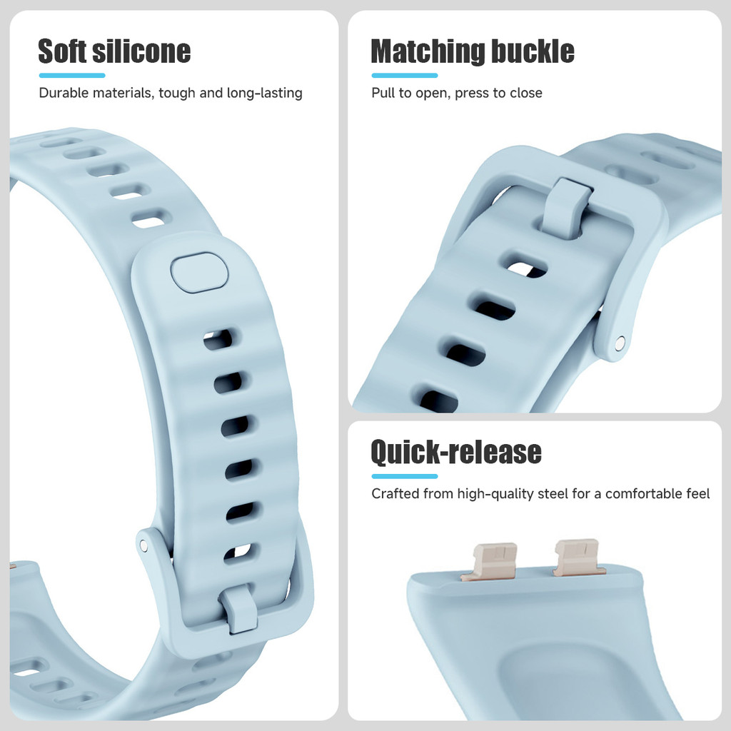 Dây đeo silicon mềm cho Huawei Band 11 / 11Pro dây đeo vòng tay thể thao thời trang Correa thay thế