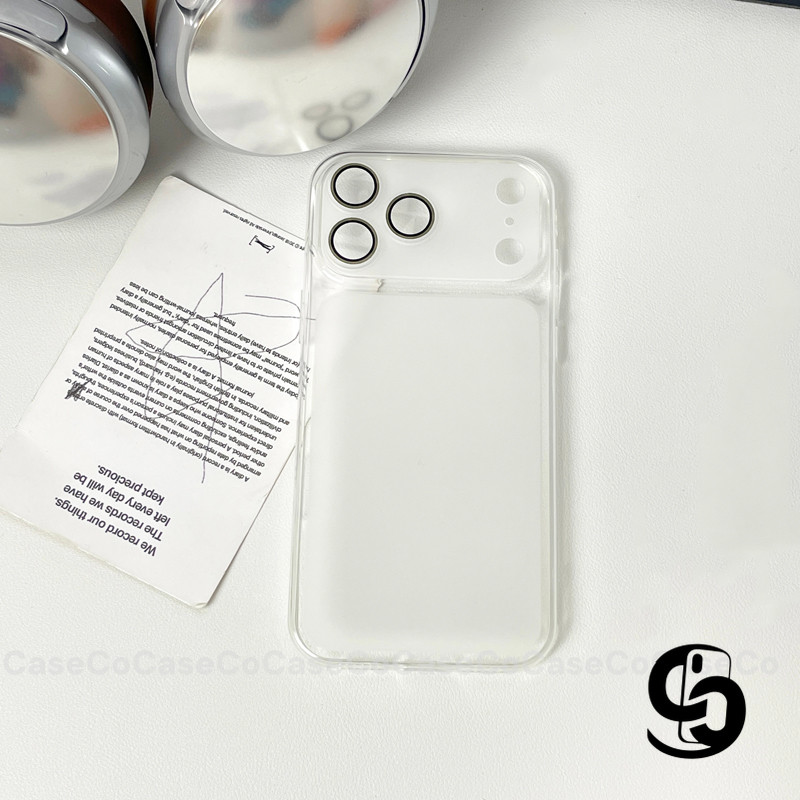 Ốp Lưng Cho IPhone  11 17 16 15 13 12 14 Pro Max 16 14 15 Plus 17air Ốp kính toàn mặt siêu mỏng, màu trơn tối giản, mờ
