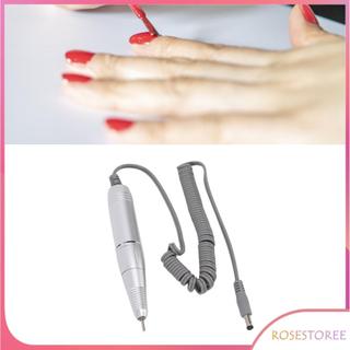 rosestoree HURRISE Bút khoan móng tay điện 35000 vòng / phút Tay cầm thay thế bột acrylic tẩy bột Gel đánh bóng Máy mài cầm tay Dụng cụ làm móng chân nghệ thuật