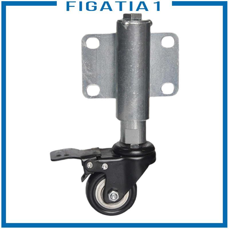 Cổng Bánh Xe Hỗ Trợ Bánh Xe Giảm Sốc Với 360 Xoay Có Thể Thu Vào Lò Xo Tải Cổng Caster Cho Cổng Gỗ Ngoài Trời