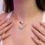 Châu Âu Phong Cách Mỹ Bướm Vòng Cổ Hàng Ngày Đi Lại Đơn Giản Tính Khí Tinh Tế Xương Đòn Dây Chuyền Trang Sức