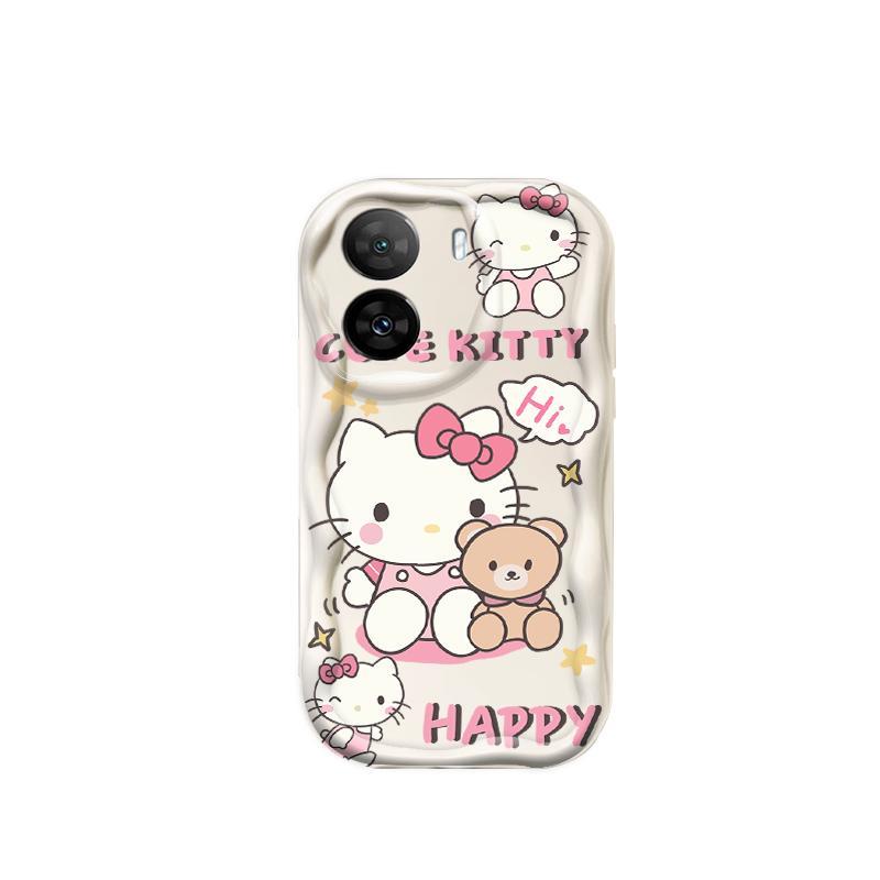 Thích hợp cho OPPO A57 4G A77 4G A77S 4G 3D Girls Soft TPU Kitty Rilakkuma Ốp điện thoại chống sốc