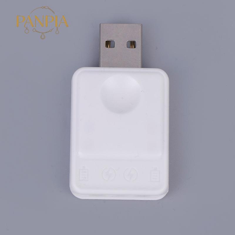 PNPIA- CR425 Bộ sạc pin phao câu cá USB 2 lỗ cho đèn LED, adapter cho pin CR425