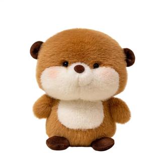 Búp bê đồng hành LUMELAMP, gối nhồi bông voi 16cm, gấu siêu mềm, đồ chơi bàn hình động vật