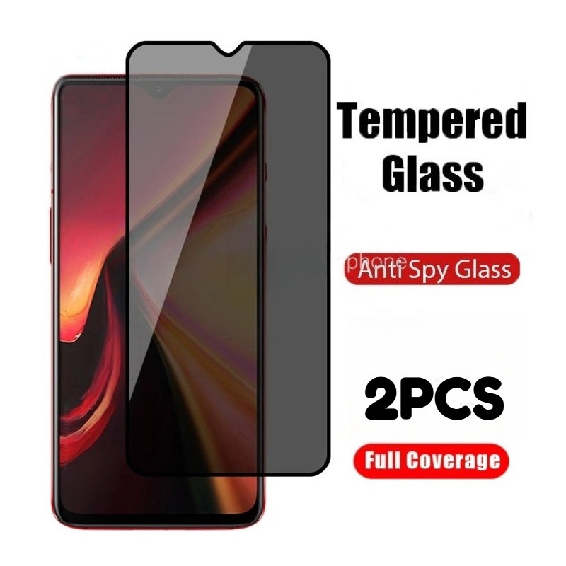 2 Chiếc Bảo Vệ Màn Hình HD Kính Cho Tecno Spark 20P 20C 20 Pro 5G 4G Riêng Tư Kính Cường Lực Trong Suốt Cho Tecno Spark 10C 10 Pro 5G 4G Chống Gián Điệp Cạnh Đen Kính Phim