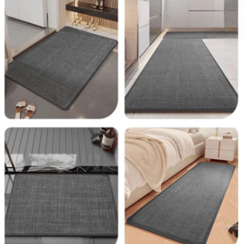 Thảm Diatomite Chống Trượt,50x80cm Và 50x150cm,thấm Hút Dầu Nước,giặt Sạch Tiện Lợi