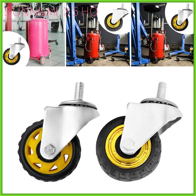 Nội Thất Bánh Xe Xoay Tấm Bánh Xe Thay Thế Bánh Xe Hạng Nặng Có Phanh Xoay 360 Độ Gang Thành Phần Thích Hợp Cho Bàn Làm Việc Cab