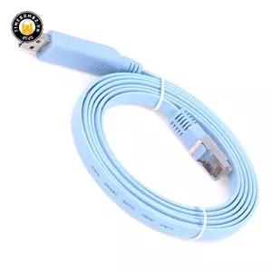 {TB & Bag} Dây cáp chuyển đổi bảng điều khiển USB sang RJ45 USB sang RS232 sang RJ45 CAT5.