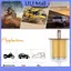 Bộ lọc xăng dịch chuyển lớn xe máy ULJ Phần tử lọc xăng Ống Thi Bộ lọc xăng sửa đổi.