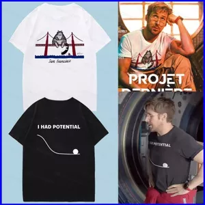Áo Thun Ngắn Tay GN Project Hail Mary 2026 - Xu Hướng Thời Trang Mùa Hè Unisex