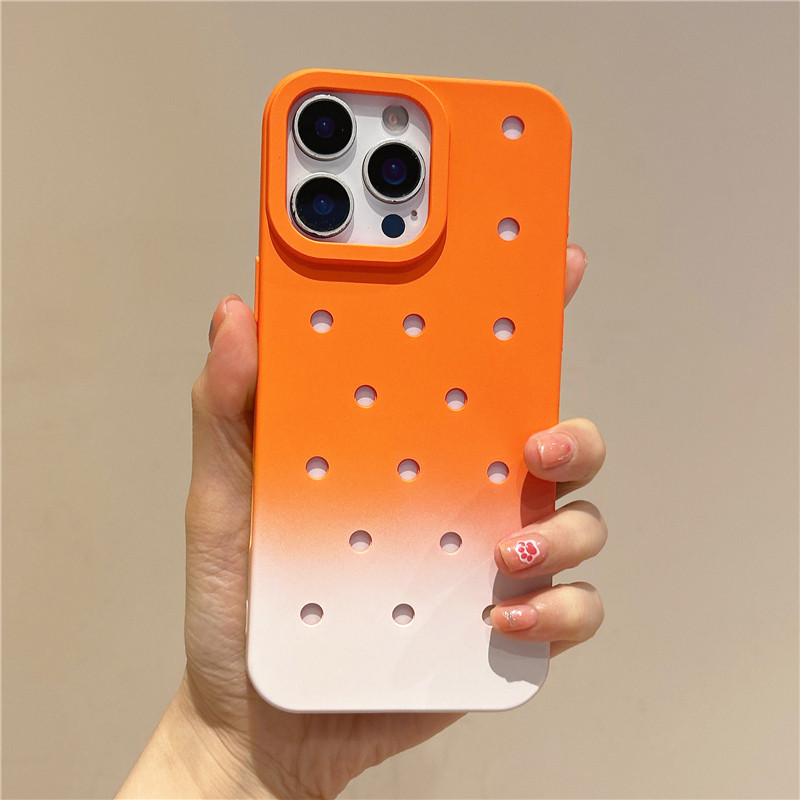 Ốp điện thoại lỗ tản nhiệt cho iPhone 17 Pro Max 17 16 15 14 13 Vỏ điện thoại chống rung