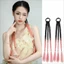 SHUPUN 1 Cặp Tóc Giả Bện Quyền Anh, Tóc Giả Thay Đổi Dần dần Bím Tóc Giả, Tóc Tổng Hợp Nữ Ins Y2K Mô Phỏng Tóc Giả Màu Chiên Bột Xoắn Phong Cách Bím Bẩn