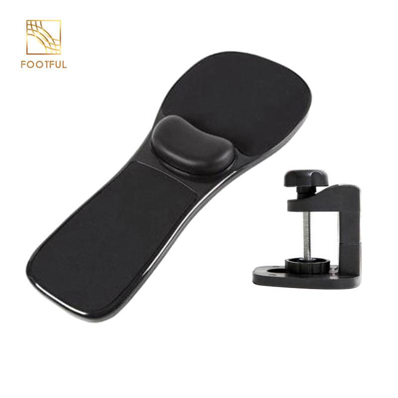 Máy tính Arm Rest Mouse Pad Tay vịn Khay nền tảng gắn vào bàn / ghế