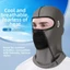 AWNGD Balaclava Face, Nhanh Khô Có Lỗ Kính Xe Máy, Thời Trang Chống Nắng Ice Silk Thoáng Khí Toàn Mặt Trượt Tuyết